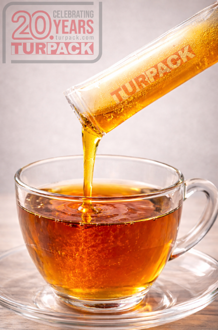 Single-use honey stick pack packaging machine for portion honey sachets