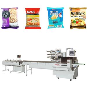 Automatic Buldak Korean Packet Instant Noodles Packaging With Seasoning Powder Packing Machine Sachet Dispenser