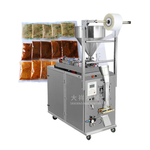 DZD-220JB Good Price Liquid Sachet Filling Packaging Shaped Bag Honey Tomato Paste Peanut Butter Packing Machine