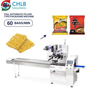 Fully Automatic Meat Frozen Food Sausage Cheese Pasta Noodles Fresh Instant Noodle Packaging Machine