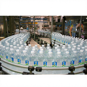 Factory 3-in-1 Automatic High Precision Glass Plastic Water Bottle Filling Machine Commercial Pure Water Sealing Production Line