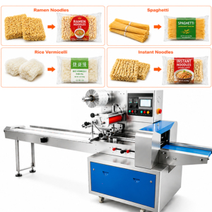 Automatic Noodle Packing Machine For Macaroni Long Pasta Spaghetti Instant Noodles