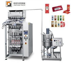 5ml 10ml 50ml 6 Lanes Sachet Packing Automatic Multi Lanes Liquid Jelly Stick Filling Sealing Packaging Machine